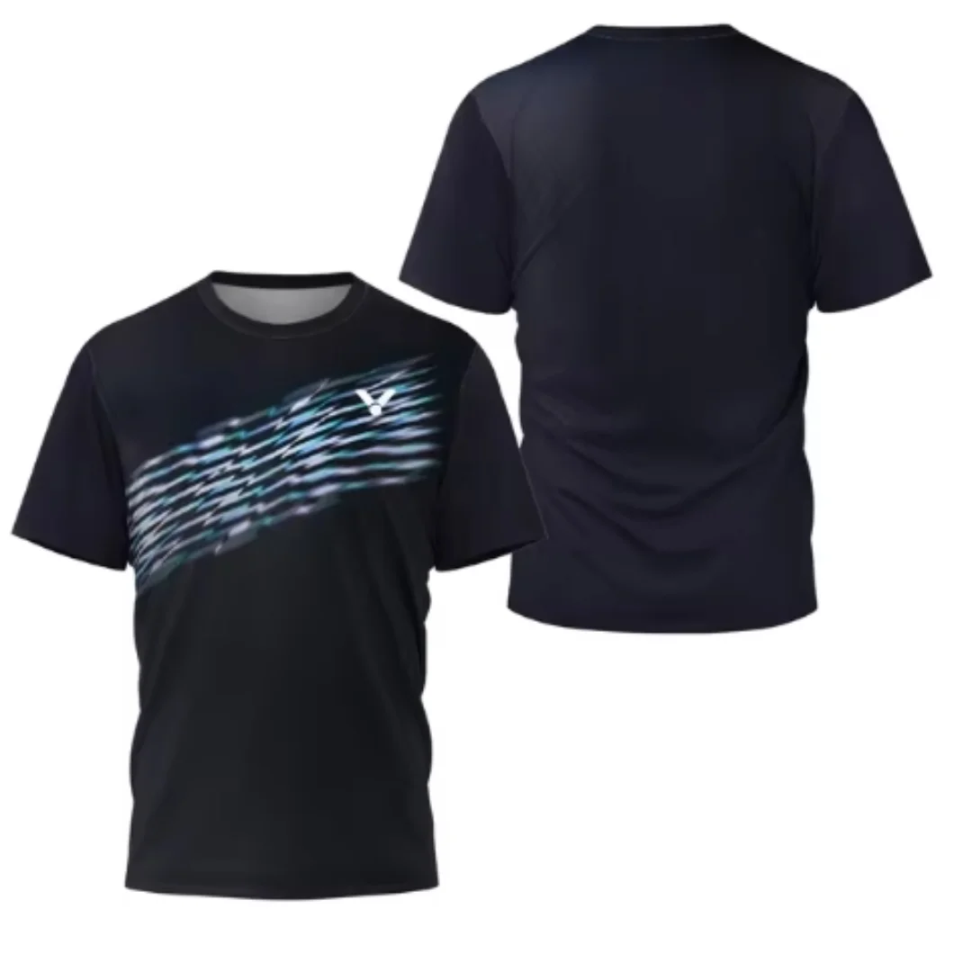 Badminton Vector - Laser Neon Print männer badminton T-shirt