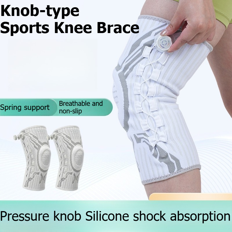 Knee Brace Badminton - Professionelle Kniebandage Meniskus-Gelenkstütze Verstellbar Unisex für