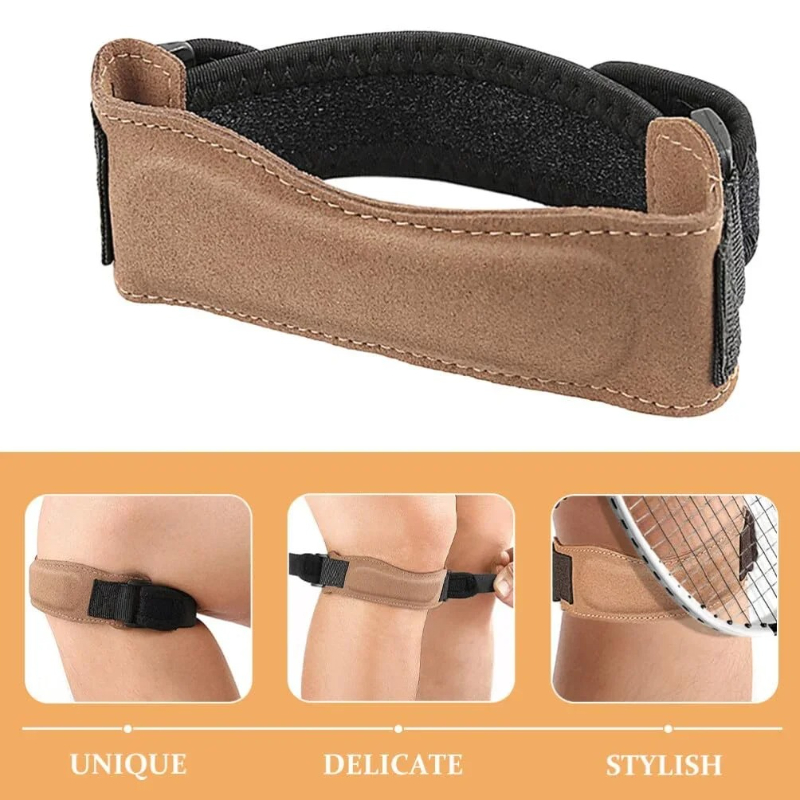 Knee Brace Badminton - Premium Patella-Kniebandage Stoßdämpfende Kniebandage für Basketball