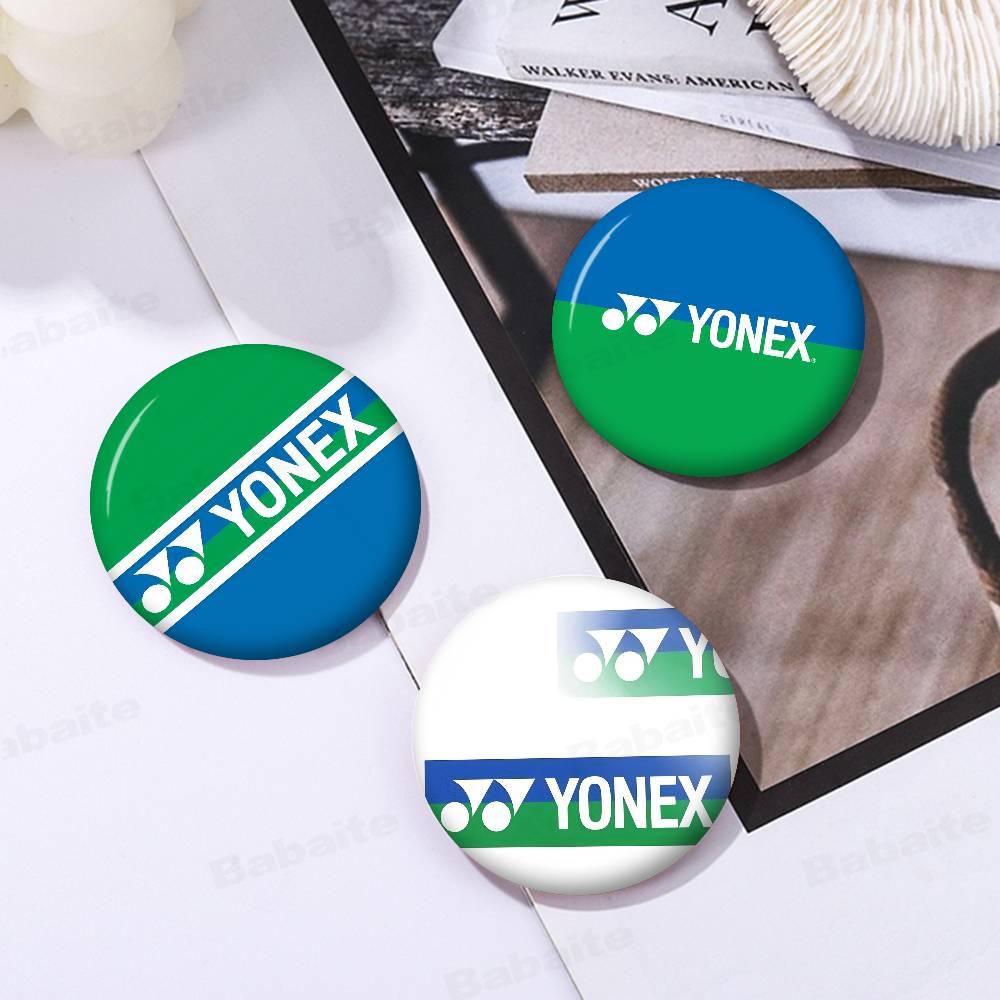 Badminton Photo - Mode Badminton Y-Yonex Foto Broschen Kreative