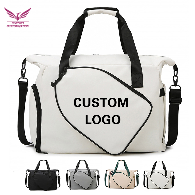 Badminton Photo - Pickleball-Tasche, Badminton-Tasche, Tragetasche, individuelles Logo, Fitness-Sporttasche,