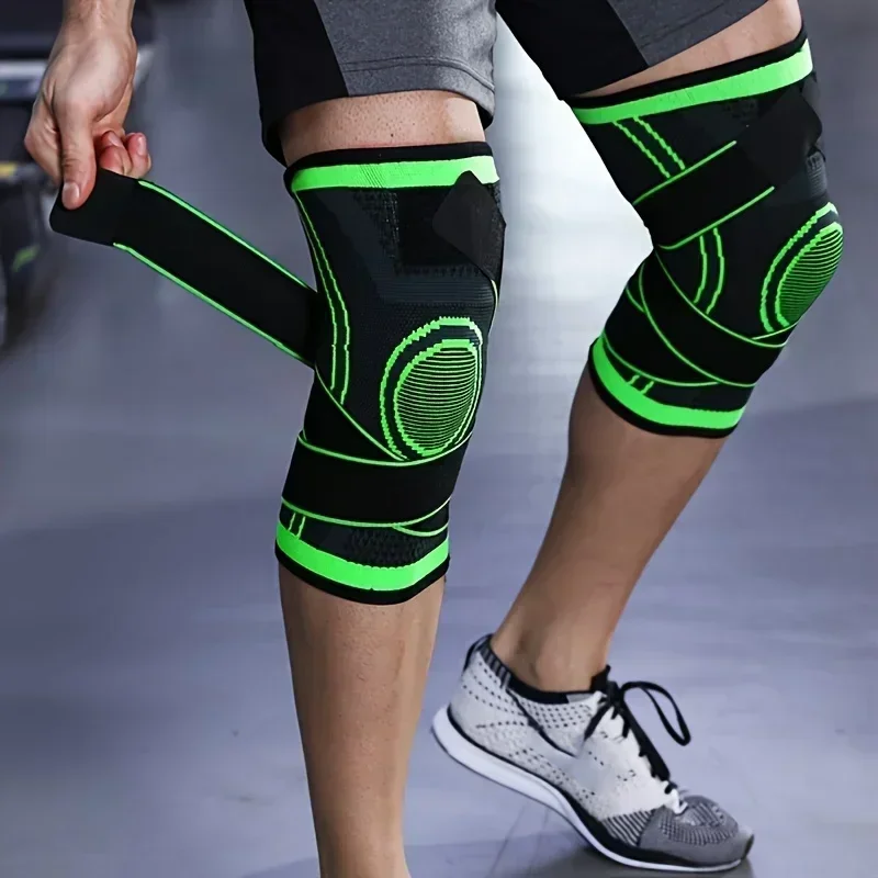 Knee Brace Badminton - 1 Stück Verstellbare Sport-Kniebandage Knieschmerz-Linderung Kniescheiben-Stabilisator