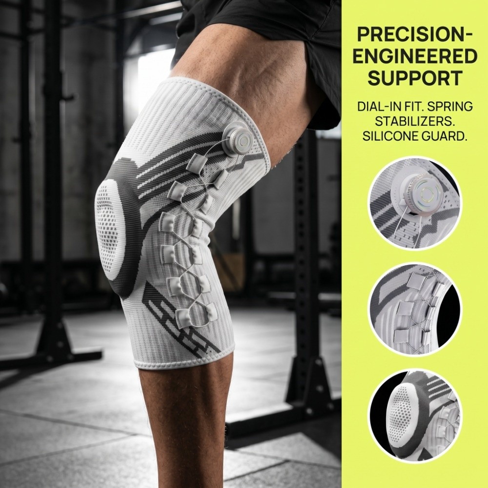 Professionelle, verstellbare K – Knee Brace Badminton Bewertung und Preis