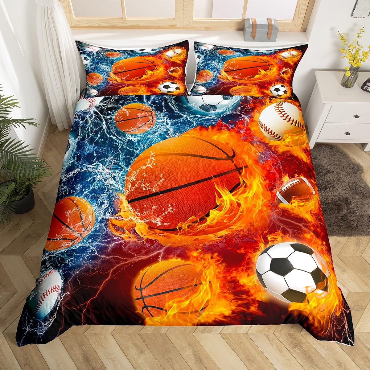 Jungen Basketball Bettbezug Tw – Badminton Zone Bewertung und Preis
