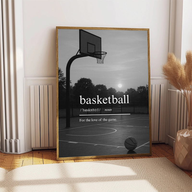 Schwarz-Weißes Basketball-Star – Badminton Zone Bewertung und Preis