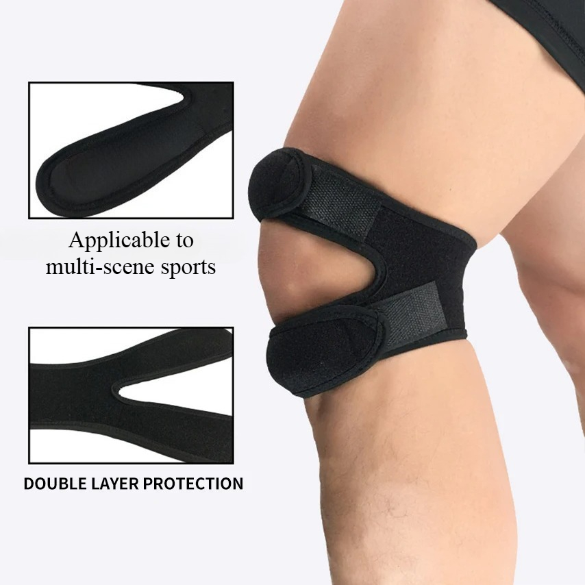 Elastische Kniebandage, Stützh – Knee Brace Badminton Bewertung und Preis